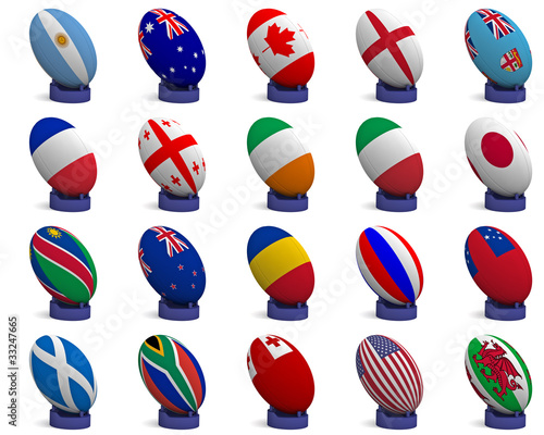 Participating teams of the Rugby World Cup 2011