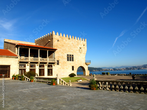 Baiona Castle, Galicia, Spain photo