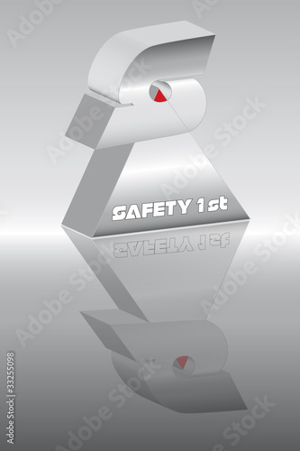 Dreieck Spitzen safety first