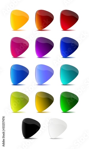 Εκτύπωση καμβά GUITAR PICKS- PUAS GUITARRA