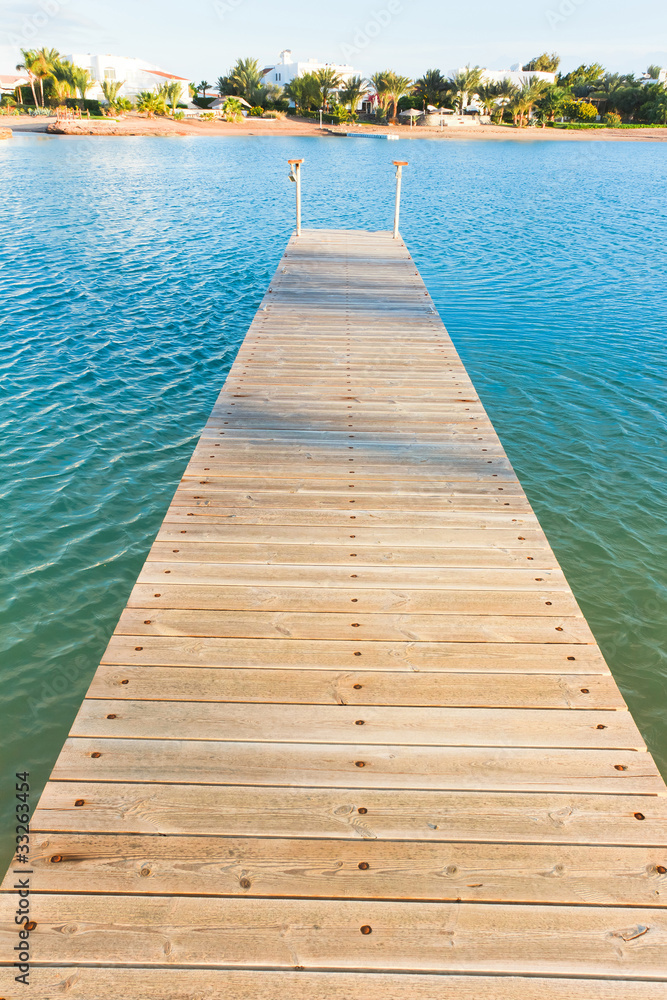 Fototapeta premium Pier over Waters