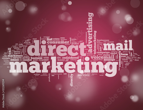Word Cloud "Direct Marketing"
