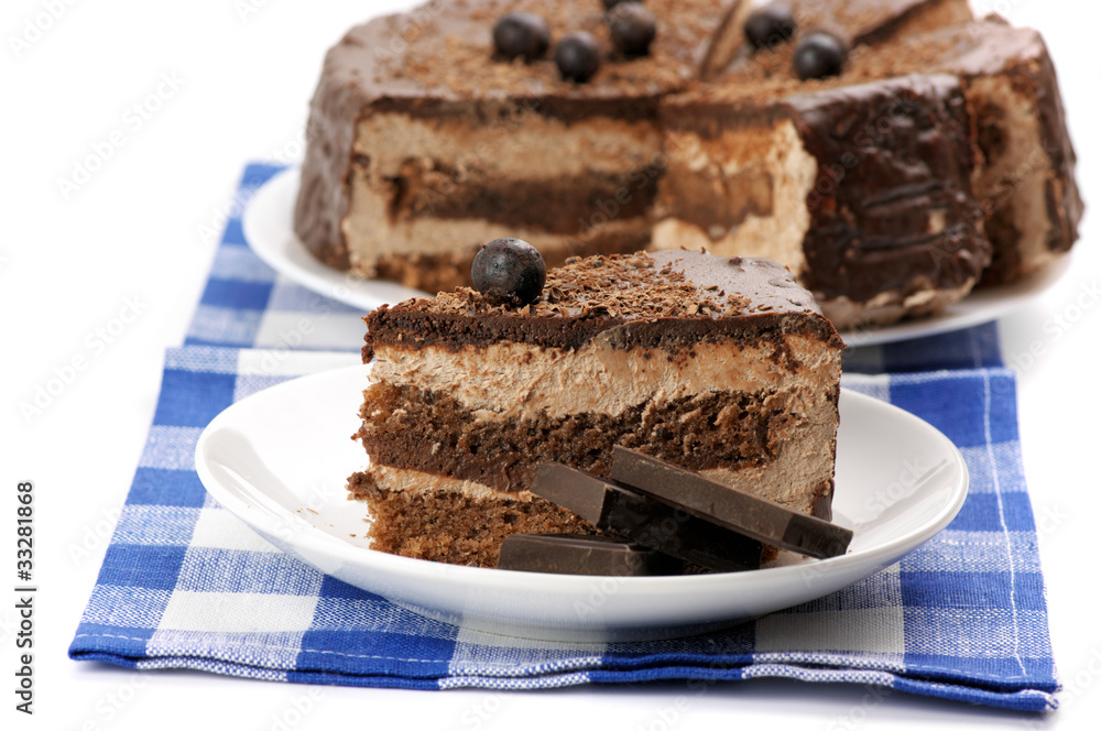 Homemade chocolate cake Homemade chocolate cake