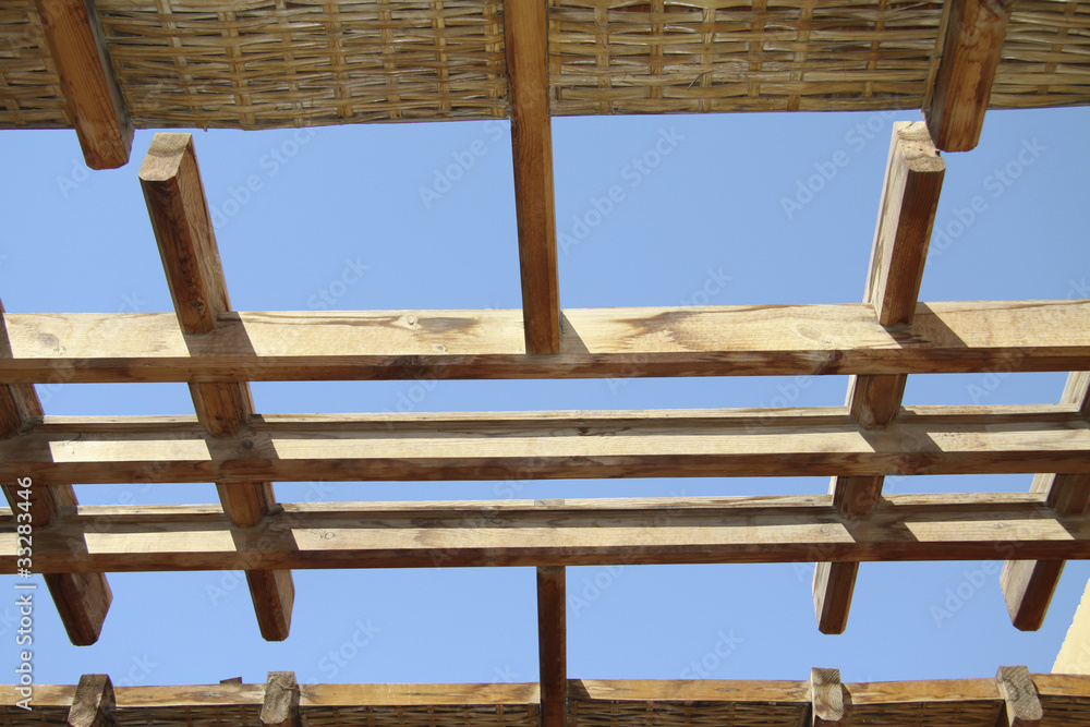 Fototapeta premium Überdachung