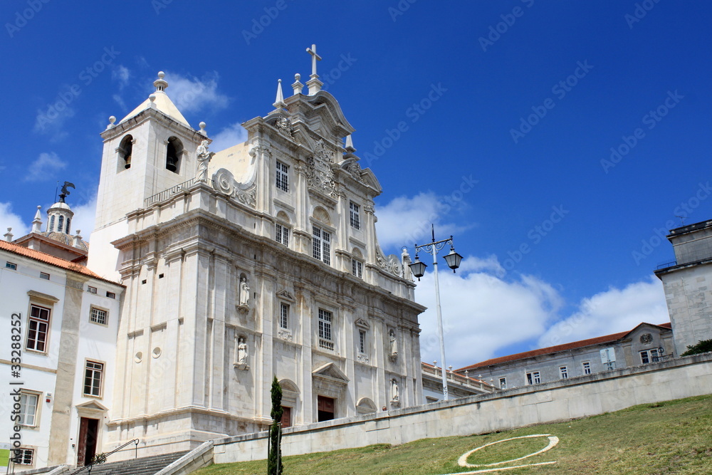 The New Cathedral (Se Nova) in Coimbra, Portugal