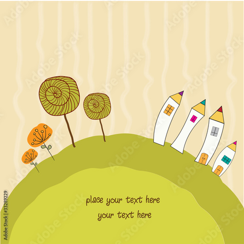 fairytale vector illustration