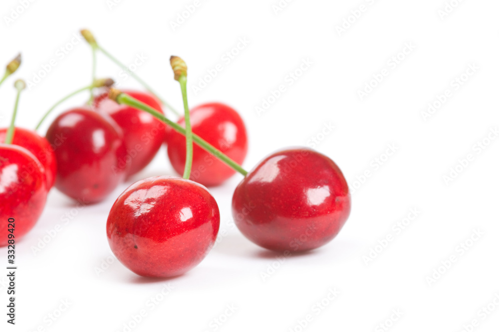 Ripe cherries Ripe cherries