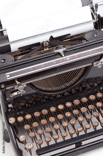 Vintage typewriter