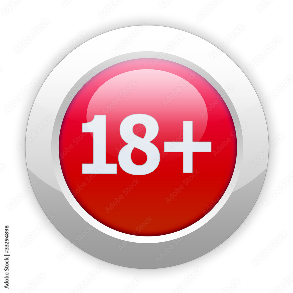 eighteen plus button eighteen plus button
