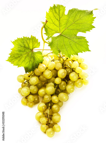 uva con bicchiere di vino