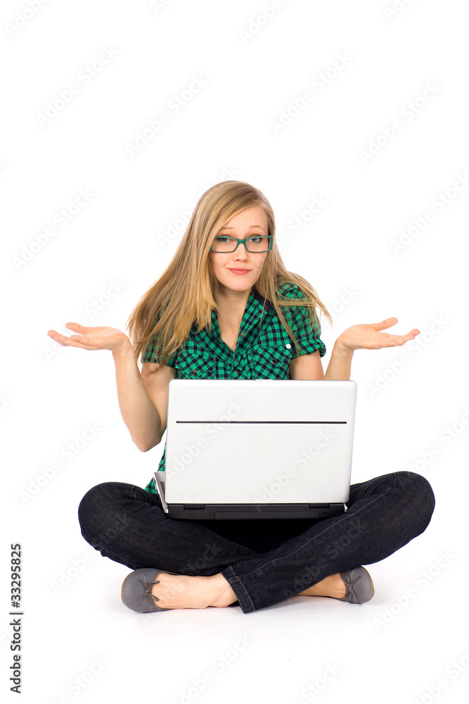 Naklejka premium Computer problem