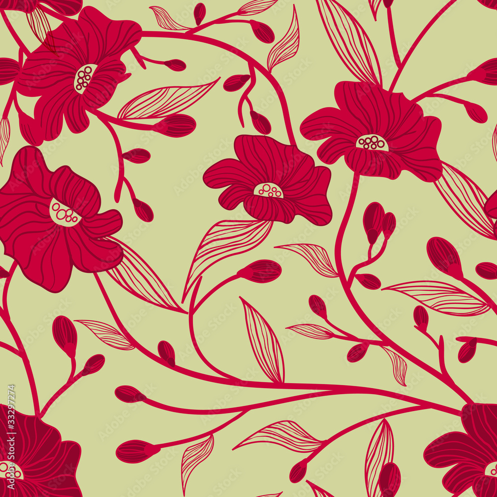 abstract floral background