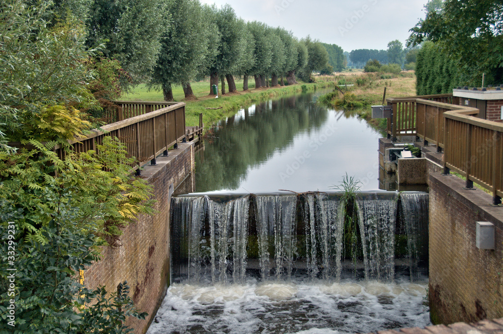 The river Zwalm The river Zwalm