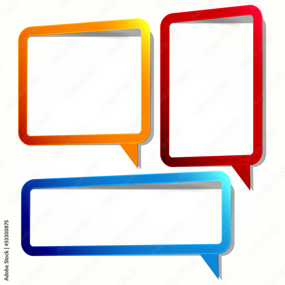 Labels in the form of an empty frame for your text. Labels in the form of an empty frame for your text.