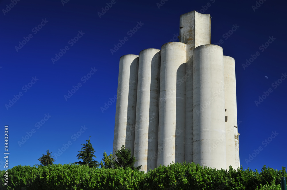 silos à grains