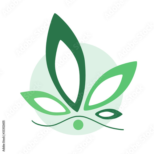 Logo feuille / écologie