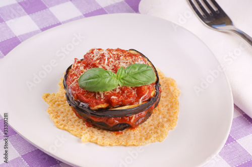 Aubergine parmigiana