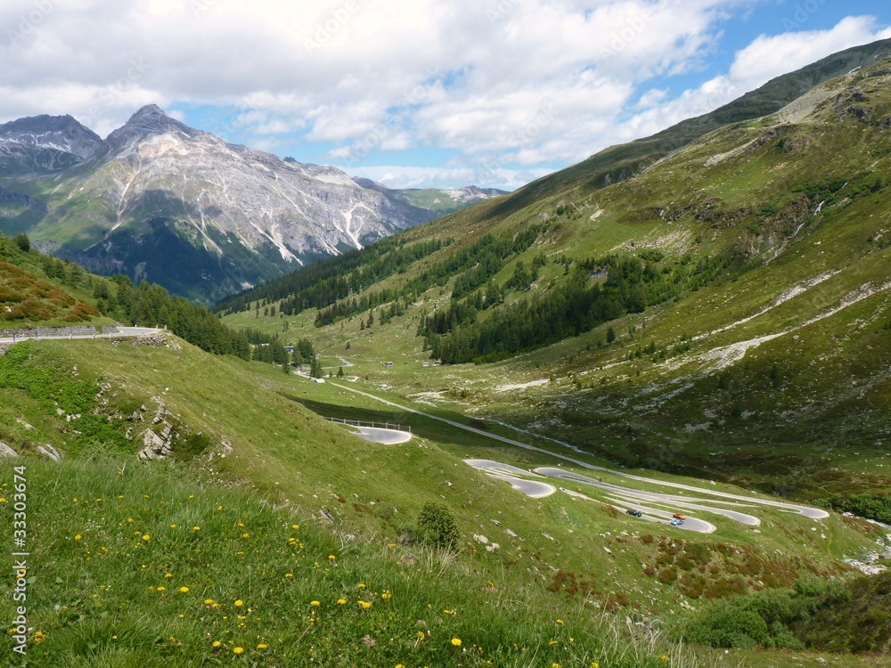 Mountain Pass Route - Switzerland