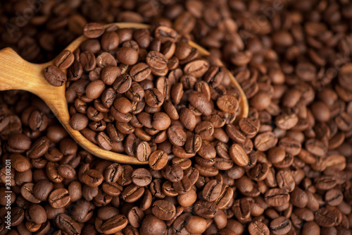Fototapeta Naklejka Na Ścianę i Meble -  Coffee beans close up