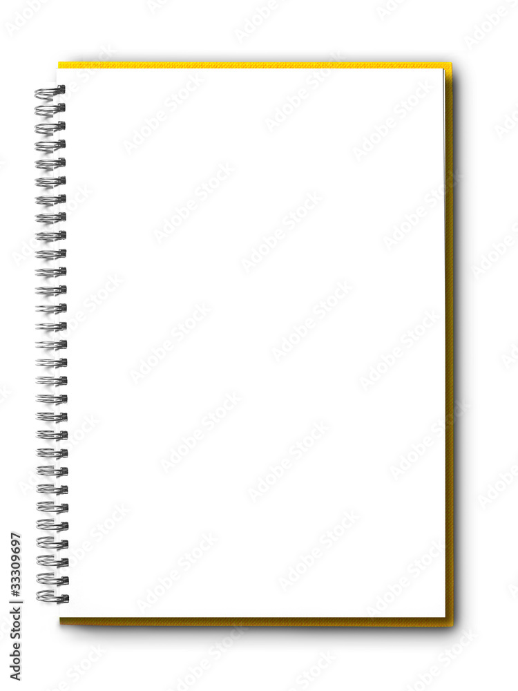 isolated notebook isolated notebook