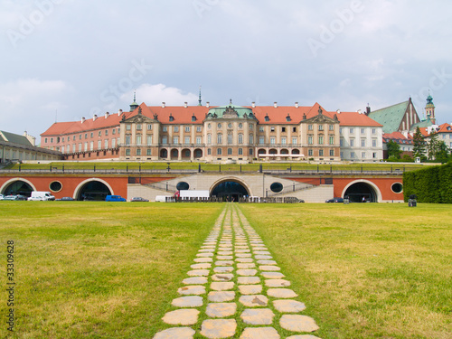 royal palace, Warsaw, Poland photo