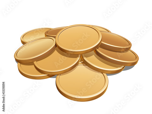 gold coins