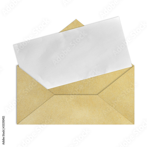 Brown Vintage Envelope