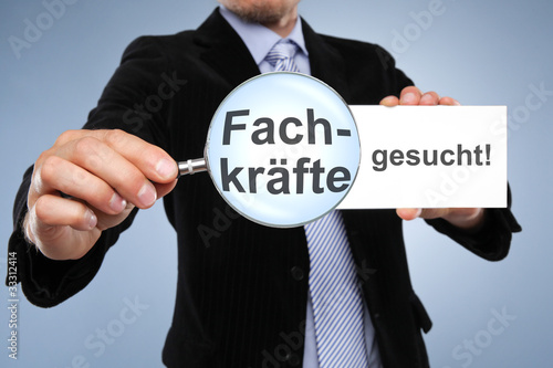 Fachkräfte gesucht