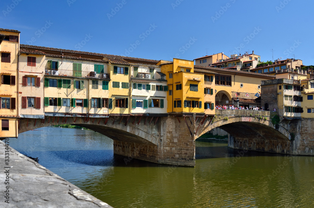 Ponte Vecchio, medieval landmark of Florence