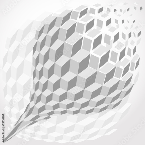 Abstract hexagon background
