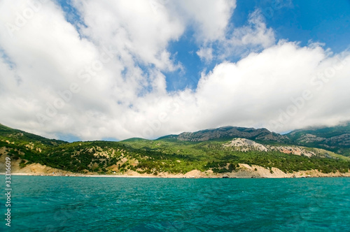 the south-east coast of Crimea peninsula, Ukraine
