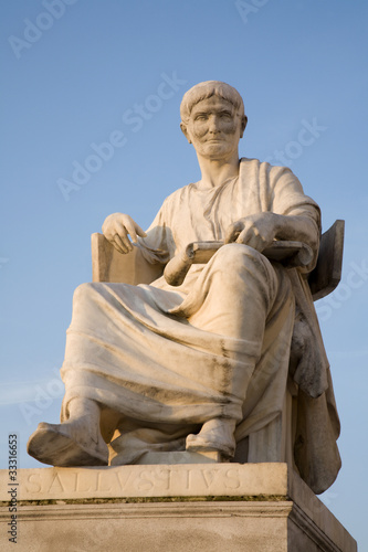 Photography Vienna - rome historian Salustius statue