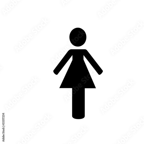 Toilette Frau Woman