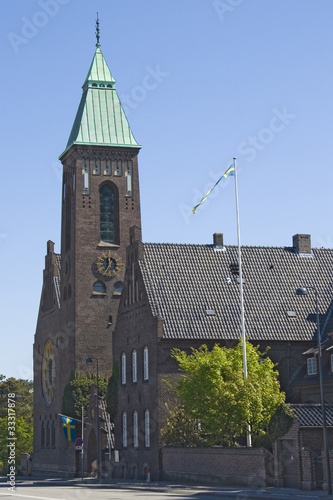 Swedish church Gustafskyrkan in Copenhagen