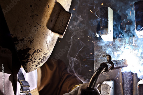 Fluxcore welding photo