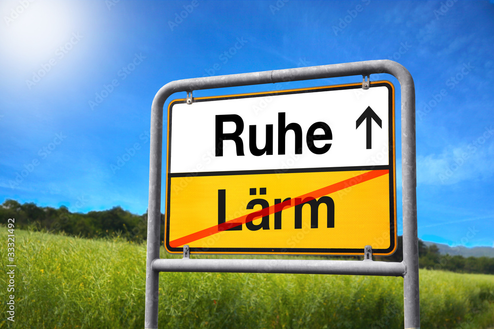 Obraz premium Rihe Lärm