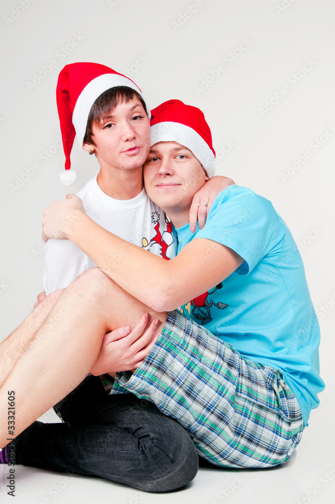 Fototapeta premium Enamoured gnomes