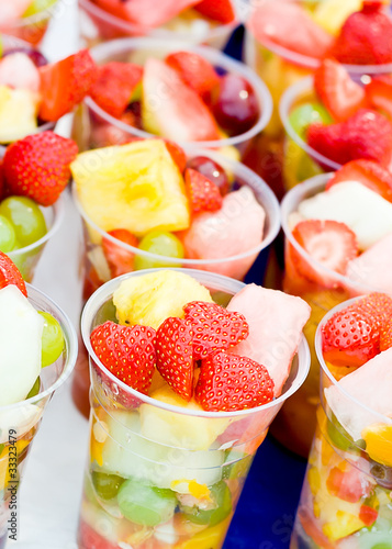 Fruit Salad In A Cup