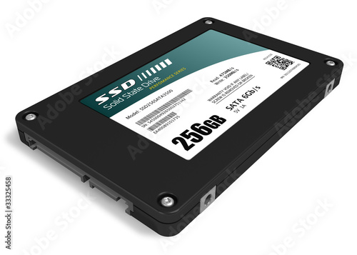 256GB solid state drive (SSD) photo