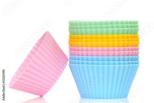 Obraz na płótnie Coorful cupcake liners w salonie