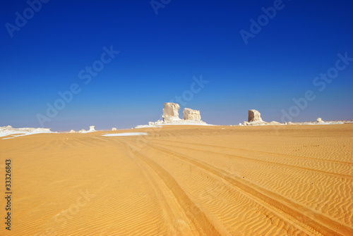 Sahara  the White desert  Egypt