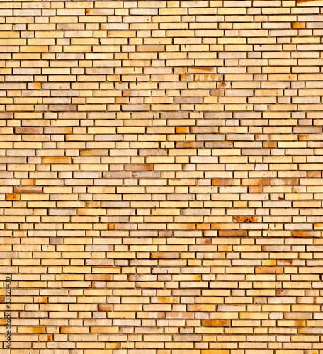 beige yellow brick wall