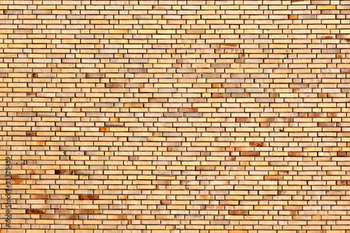 beige yellow brick wall