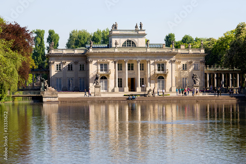 Palace on the Water in Warsaw