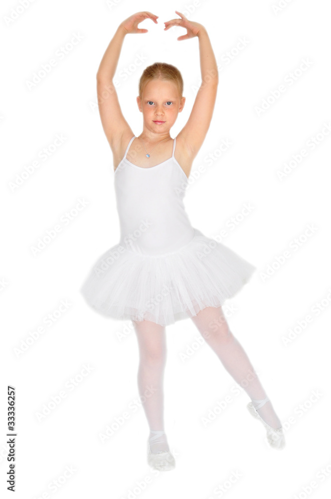 Naklejka premium Ballerina