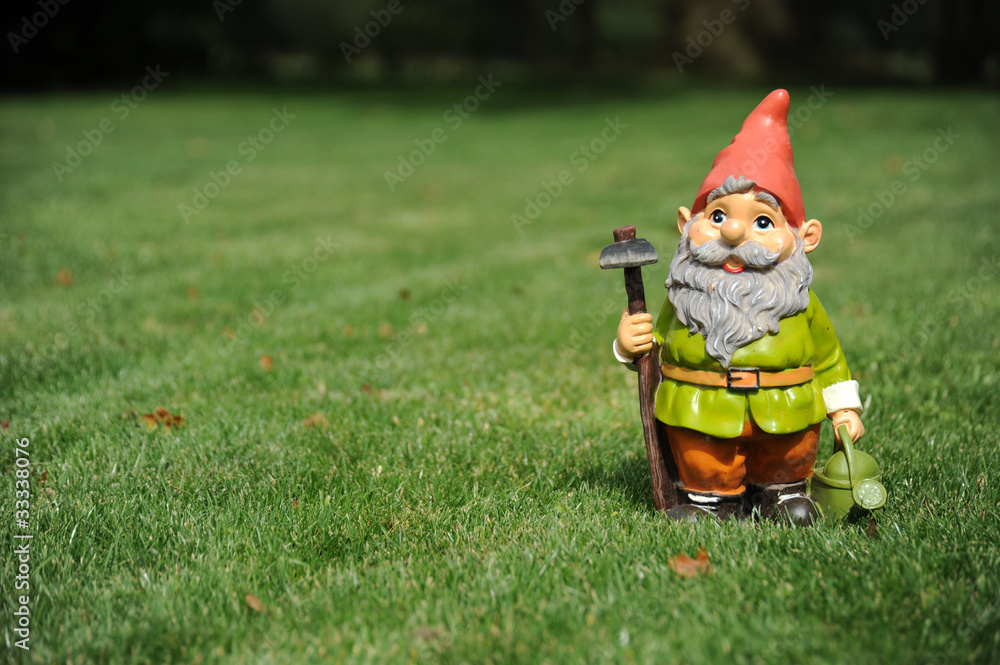 Naklejka premium Garden Gnome