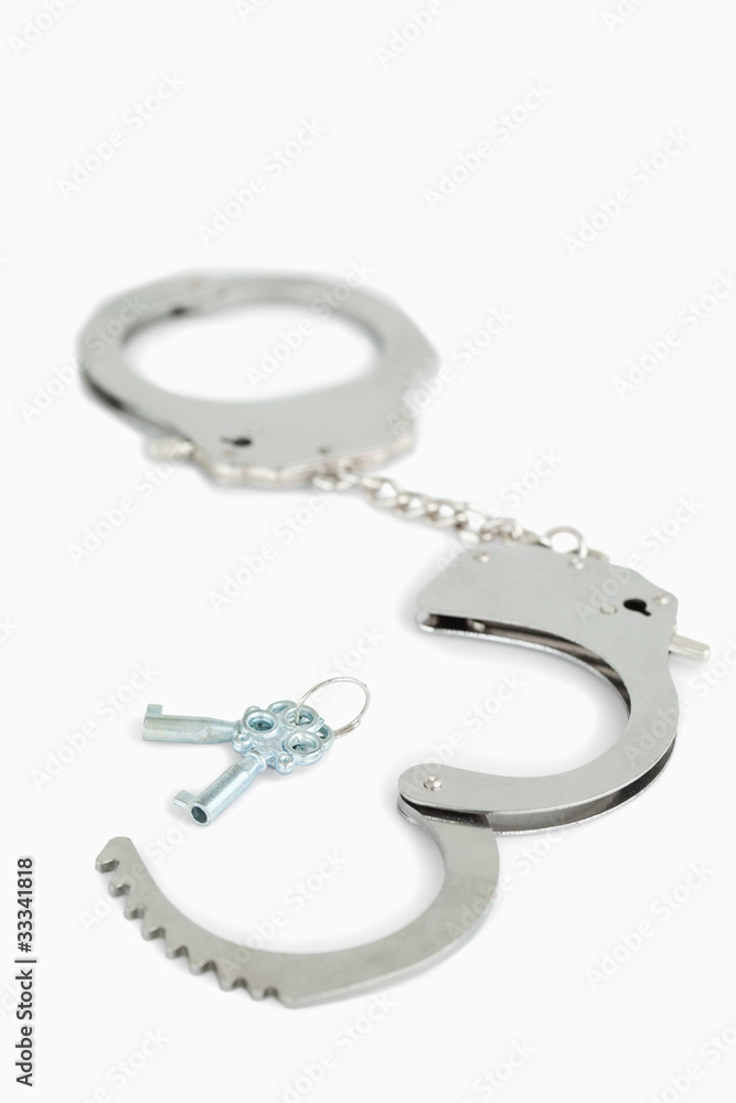 Handcuffs and keys Handcuffs and keys