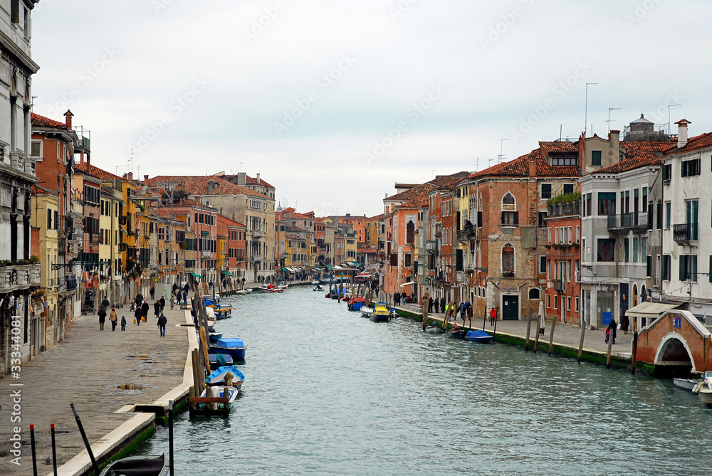 Italy, Venice Cannaregio canal