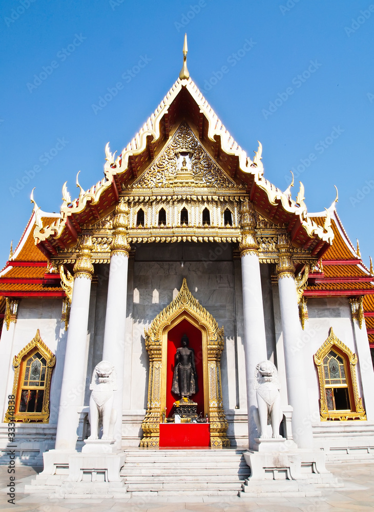 Wat Benjamaborphit , Bangkok thailand (Vertical)