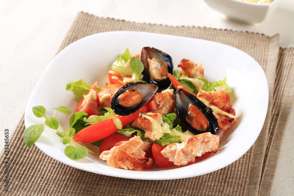 Seafood salad Seafood salad